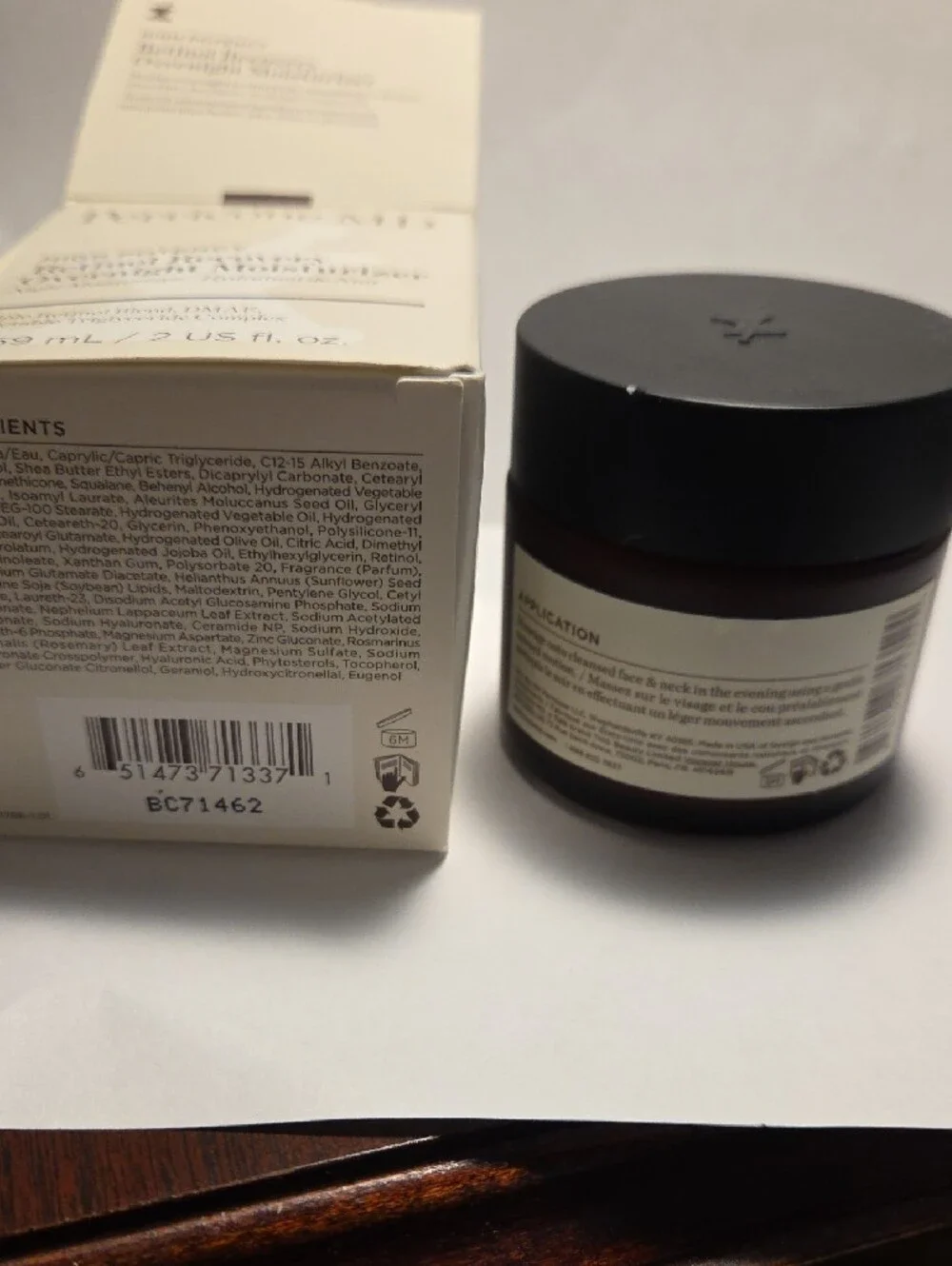 NIB Perricone MD Retinol Recovery Overnight Moisturizer 2 Oz